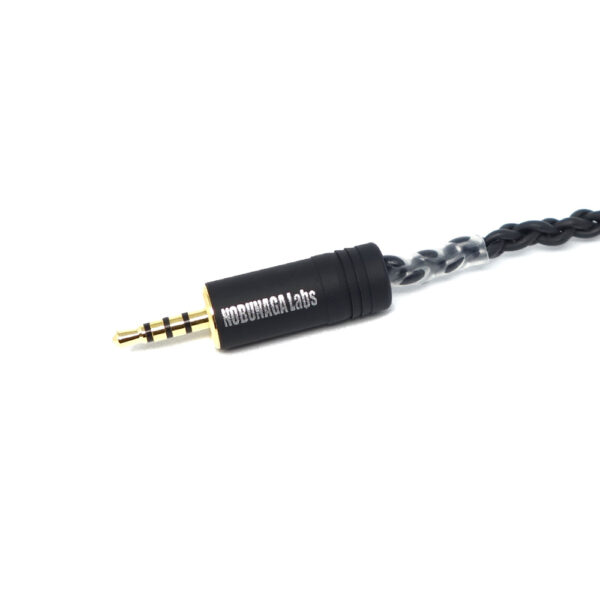 Chitose: NOBUNAGA Labs Advance :: 2.5mm 4-pole balanced tin-plated MMCX re-cable