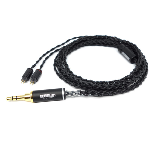 VOYAGER: NOBUNAGA Labs Advance :: 3.5mm stereo mini / custom IEM 2pin compatible tin-plated MMCX re-cable