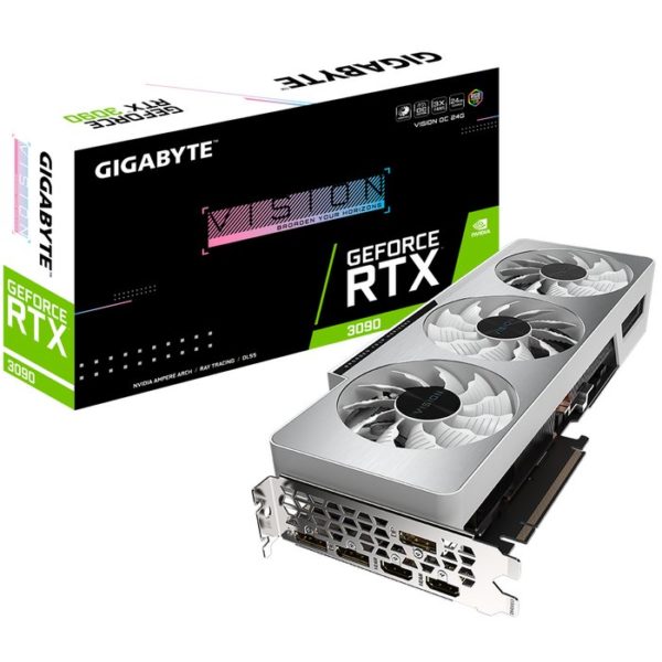 GYGABYTE GeForce RTX 3090 24GB (GV-N3090VISION OC-24GD)