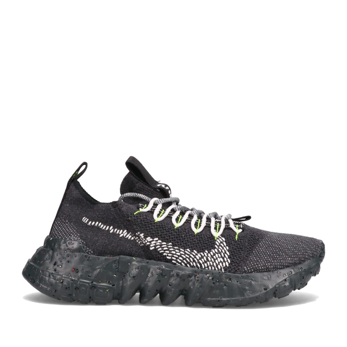 NIKE SPACE HIPPIE 01 ANTHRACITE/WHITE-BLACK-VOLT - TITIP JEPANG