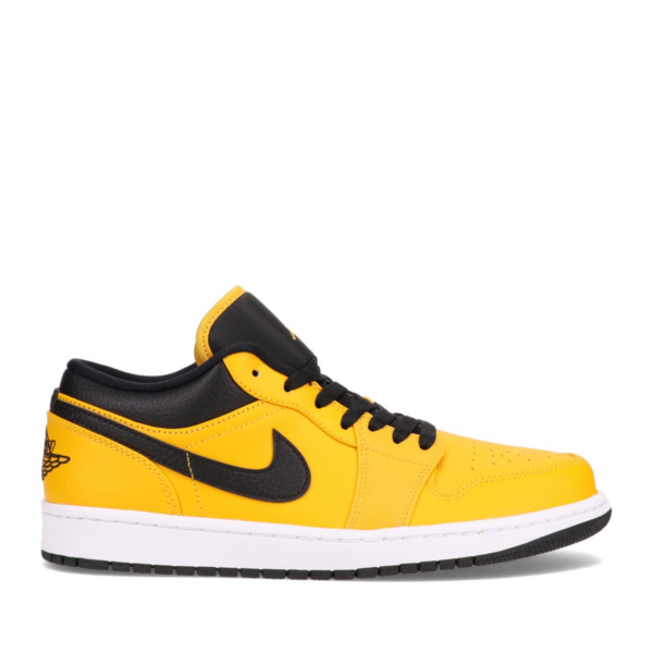 JORDAN BRAND AIR JORDAN 1 LOW UNIVERSITY GOLD/BLACK-WHITE