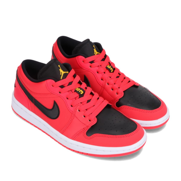 JORDAN BRAND WMNS AIR JORDAN 1 LOW SIREN RED/BLACK-WHITE