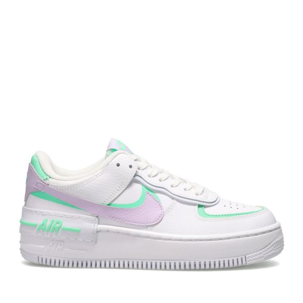 NIKE W AF1 SHADOW WHITE/INFINITE LILAC-FOOTBALL GREY 21SU-I