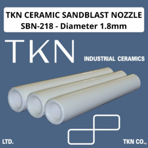 TKN Ceramic Sandblast Nozzle SBN-218 Diameter 1.8mm
