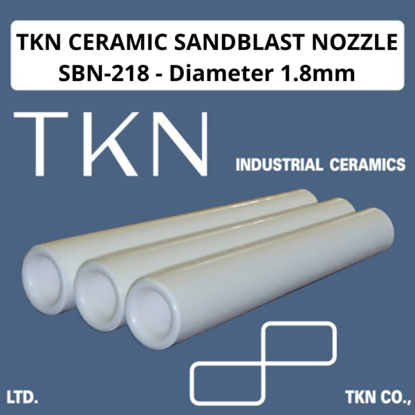 TKN Ceramic Sandblast Nozzle SBN-218 Diameter 1.8mm - 1 pcs