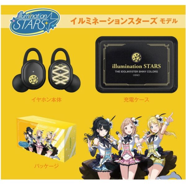 Wireless Earphone ONKYO CP-TWS01A "THEiDOLM@STER SHINYCOLORS" illumination STARS