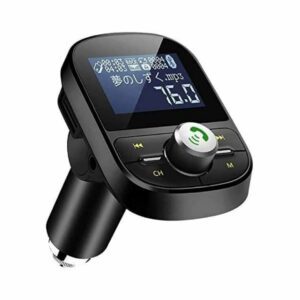 LEHXZJ FM Transmitter, Bluetooth 5.0, Japanese Frequency 76.0-90.0Mhz