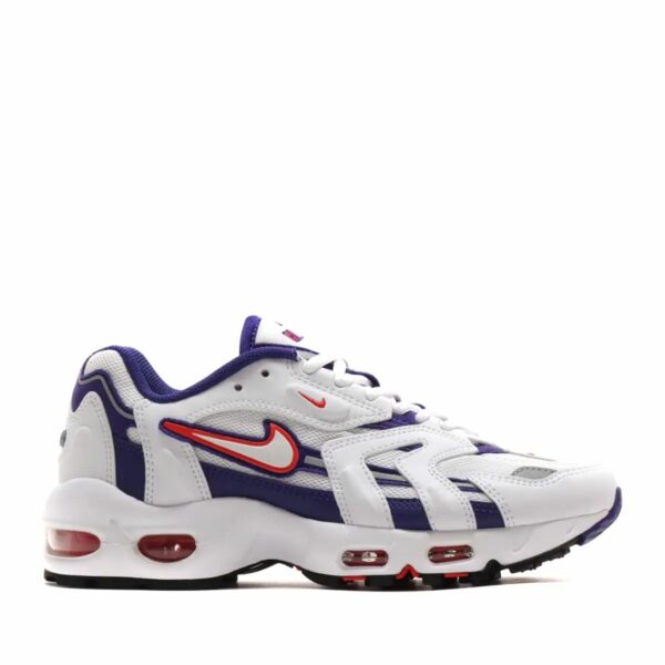 NIKE W AIR MAX 96 II WHITE/COMET RED-GRAPE ICE 21SU-I