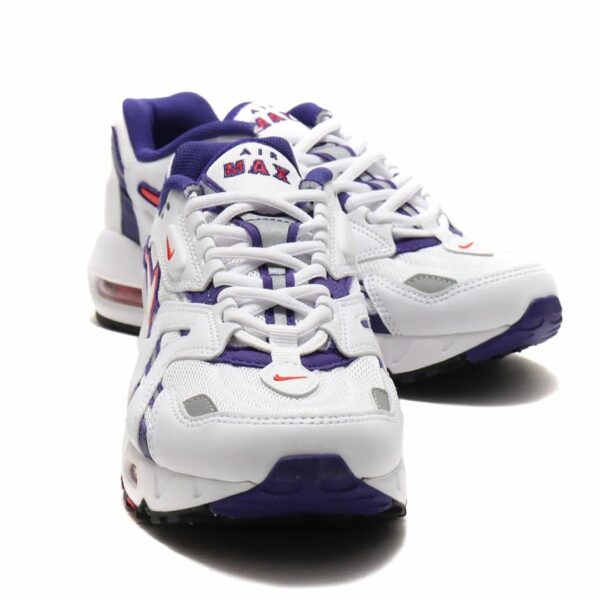 NIKE W AIR MAX 96 II WHITE/COMET RED-GRAPE ICE 21SU-I