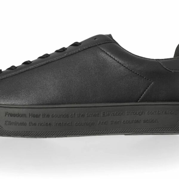 Uniqlo GU x UNDERCOVER Leather touch sneakers UNDERCOVER - 09 BLACK