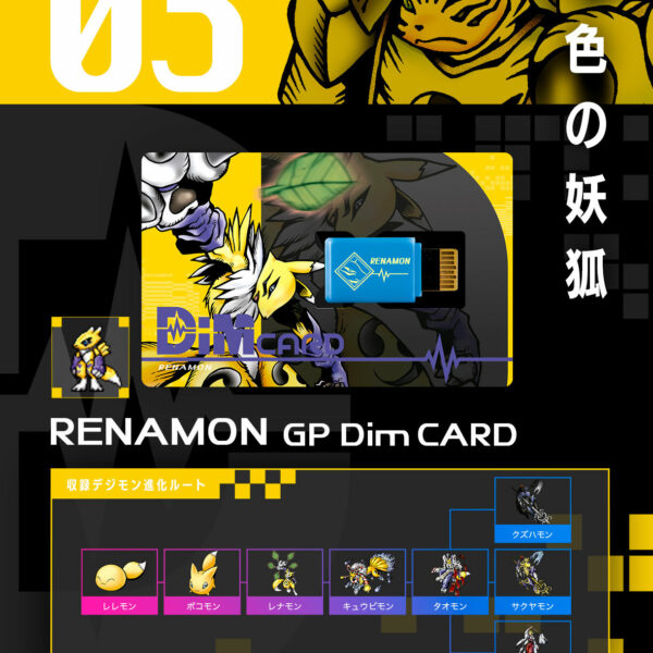 Dim Card GP vol.01 Digimon Tamers (Gashapon)