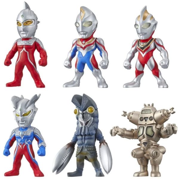 Titip-Jepang-Converge-Ultraman-2-10-piece-Toy-Set-with-Gum