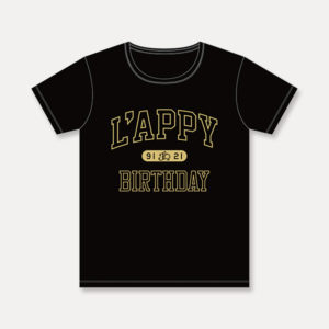 Titip-Jepang-30th-LArc-en-Ciel-COLLEGE-LOGO-T-shirt-Black