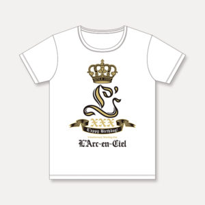 Titip-Jepang-30th-LArc-en-Ciel-LOGO-T-shirt-FC-limited