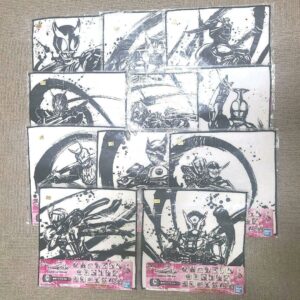 Kamen Rider Ichiban Kuji Hand Towel 11 Sheets Set