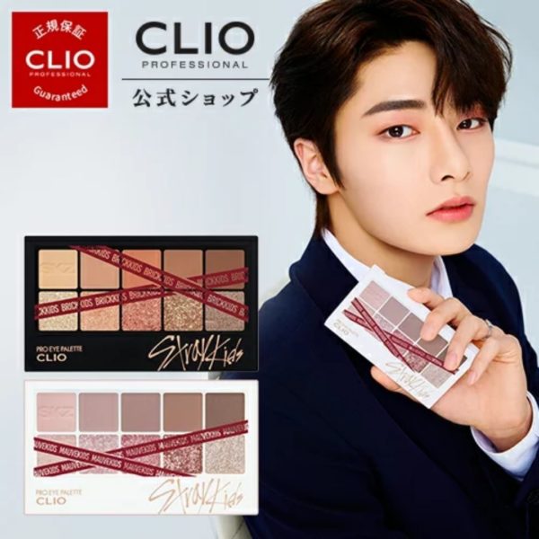 Titip Jepang-[Stray Kids Palette] [CLIO Official] [Limited Time] Clio Stray Kids Pro Eye Shadow Palette Makeup Korean Cosmetics Glitter Eye Makeup