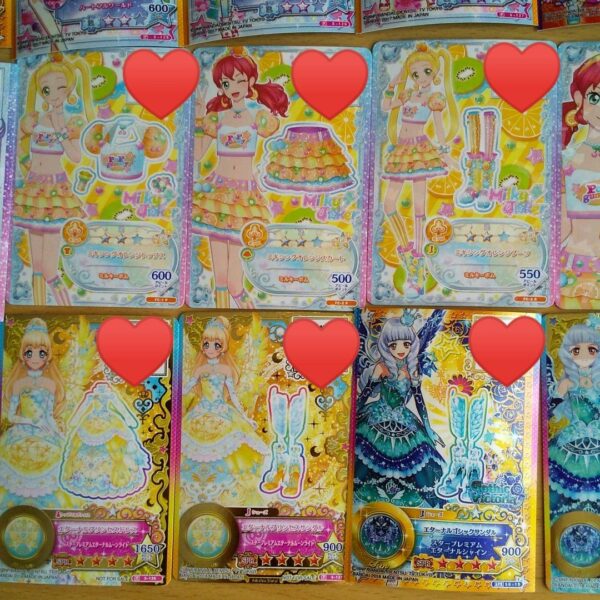 37 Aikatsu Stars Cards