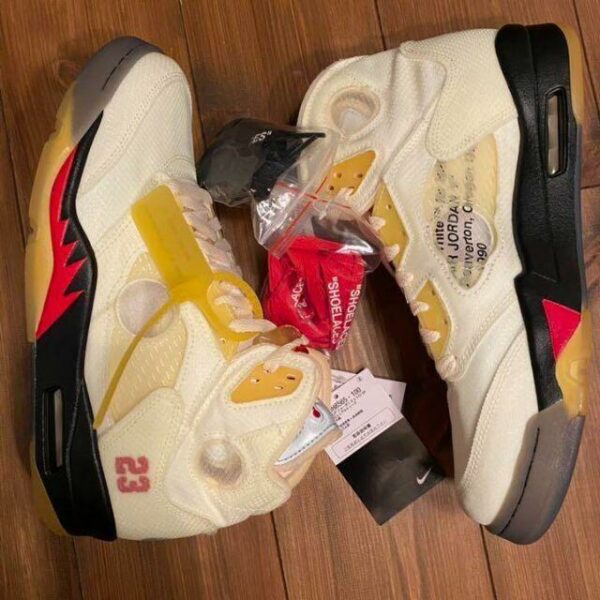 NIKE AIR JORDAN 5 × OFF-WHITE (US11 29cm)