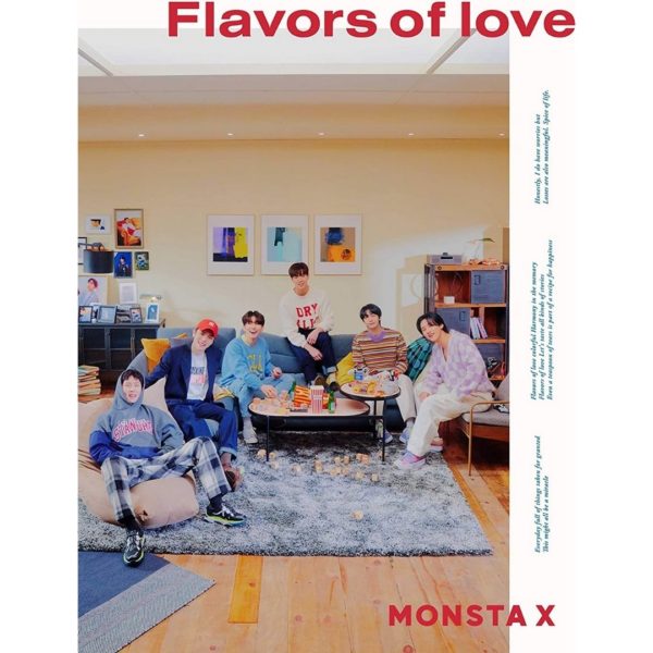 Titip Jepang - MONSTA-X-Flavors-of-love-First-Press-Limited-Edition-DVD-included