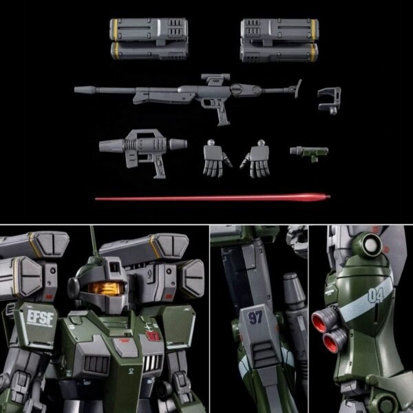 HG 1/144 Jim Sniper Custom (Missile Launcher Equiped)