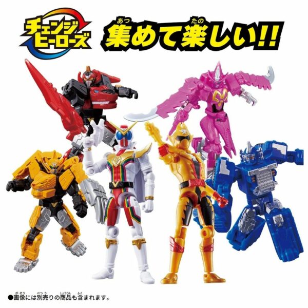 Kikai Sentai Zenkaiger Change Heroes Two Kaiser Oren Form & Shinken Form Set