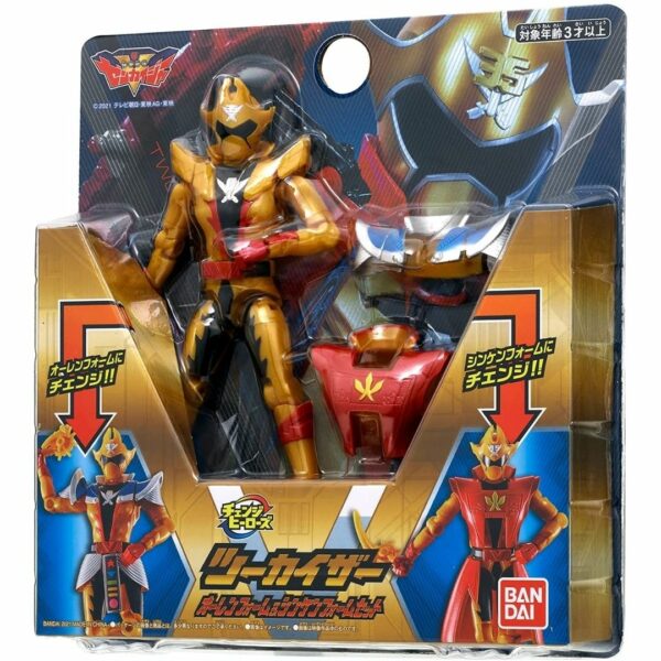 Kikai Sentai Zenkaiger Change Heroes Two Kaiser Oren Form & Shinken Form Set