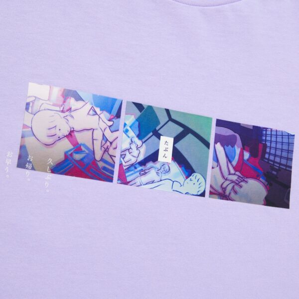 KAOS YOASOBI X UNIQLO T-shirt Purple