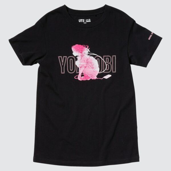 Kaos YOASOBI X UNIQLO T-shirt Black (Kids Ed)