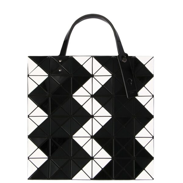 BAOBAO ISSEY MIYAKE ルーセント ジグザグ (Coral x Charcoal Gray)