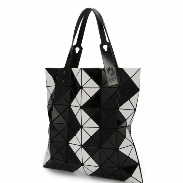 BAOBAO ISSEY MIYAKE ルーセント ジグザグ (Coral x Charcoal Gray)