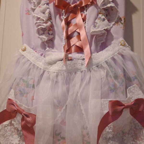 [New / Lolita] Fairy Tale Herbarium Pattern Apron JSK