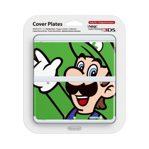 Titip-Jepang-New-Nintendo-3ds-Cover-Plates-Luigi-Nintendo-3DS-Only-for-Nintendo-New-3DS