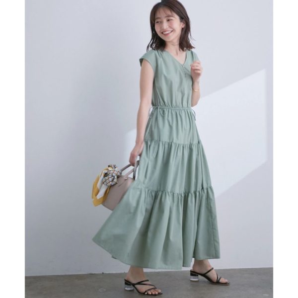 Titip Jepang - ViS French sleeve tiered dress