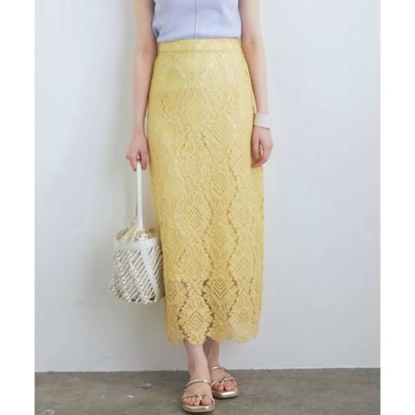 Titip Jepang - Geometric lace skirt