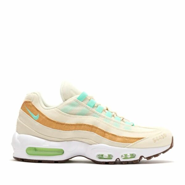 NIKE AIR MAX 95 NRG COCONUT MILK / GREEN GLOW-METALLIC GOLD