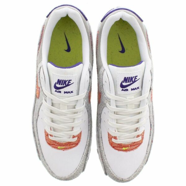 NIKE AIR MAX 90 NRG WHITE / ELECTRIC GREEN / COURT PURPLE