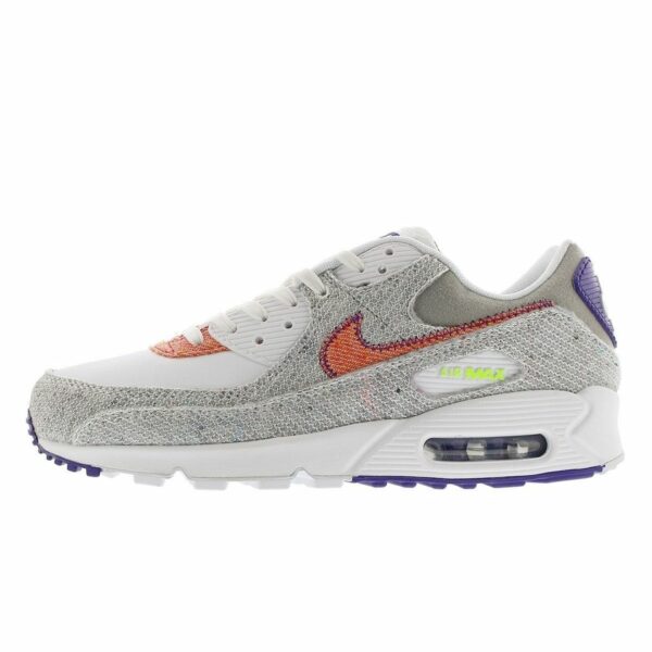 NIKE AIR MAX 90 NRG WHITE / ELECTRIC GREEN / COURT PURPLE