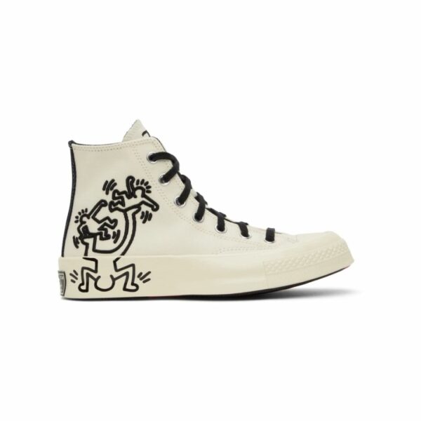 Converse Keith Haring Edition Off-White Chuck Taylor 70 High Cut Sneakers Mens