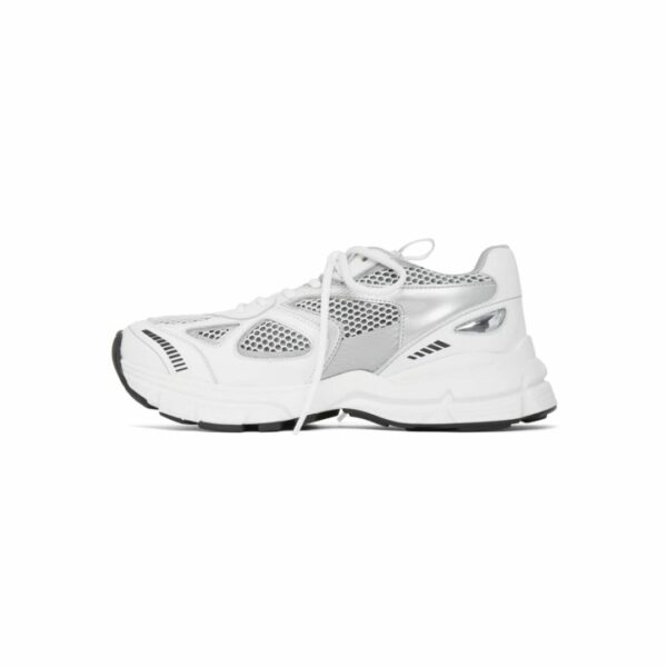 Axel Arigato White & Silver Marathon Sneakers