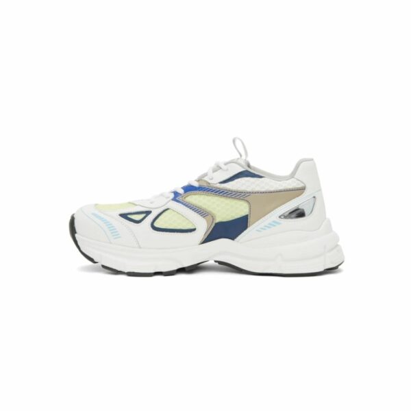 Axel Arigato White & Yellow Marathon Sneakers