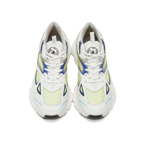 Axel Arigato White & Yellow Marathon Sneakers