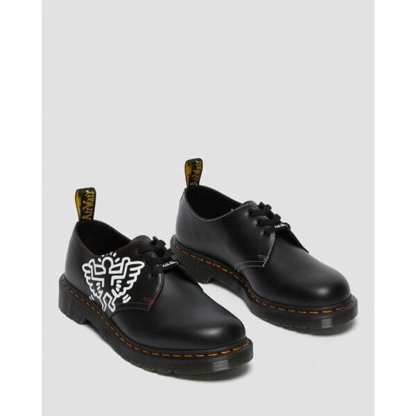 1461 KEITH HARING 3 hole shoes black