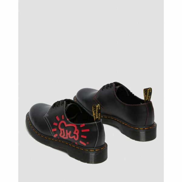 1461 KEITH HARING 3 hole shoes black