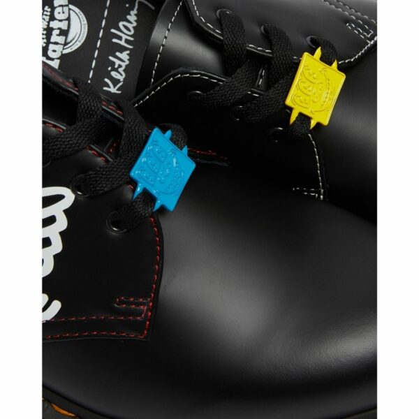 1461 KEITH HARING 3 hole shoes black