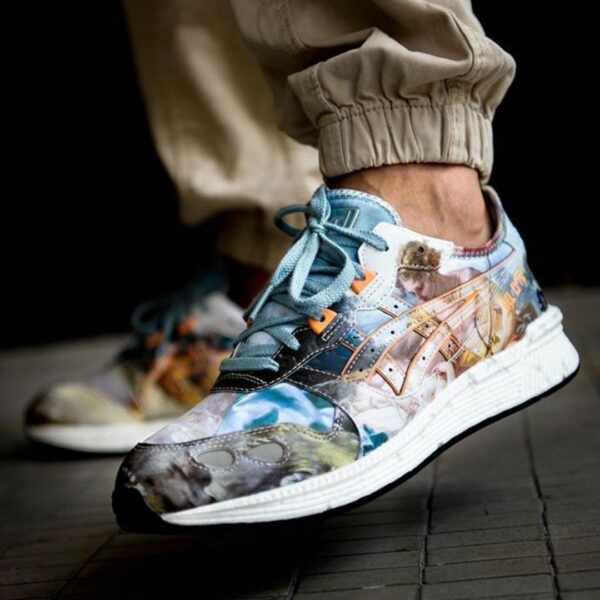 Vivienne Westwood × ASICS Hyper Gel Lyt Colorful Cyan