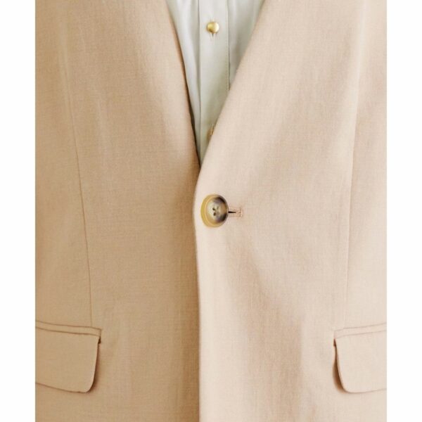 ROPÉ PICNIC [Setup support] Hemp mixed lapel jacket Khaki