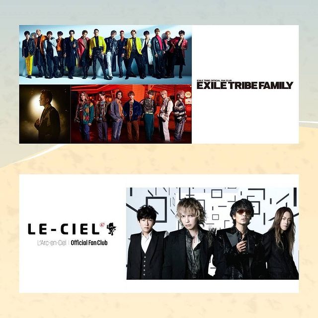 titip jepang top4 fanclub exiletribe family le ciel