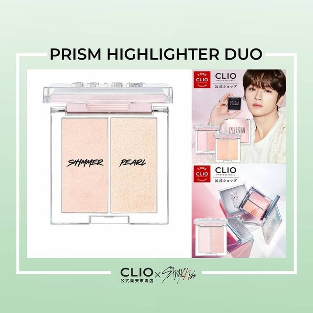 titip jepang clio x straykids melting prism highlighter duo