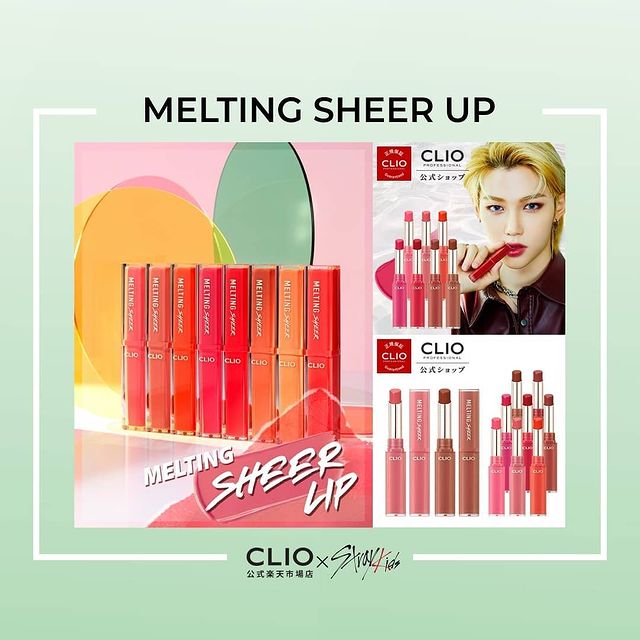 titip jepang clio x straykids melting sheer up