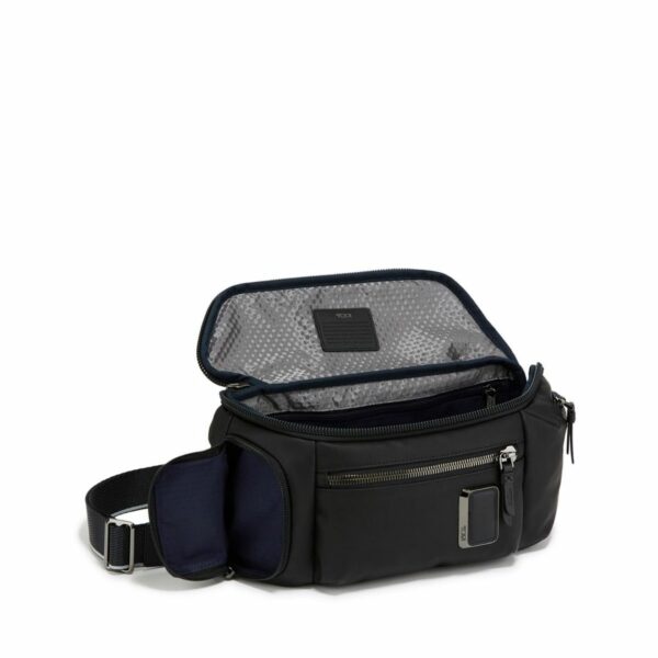 TUMI ALPHA BRAVO "Kelly" Sling (COLOR:Black / Silver)